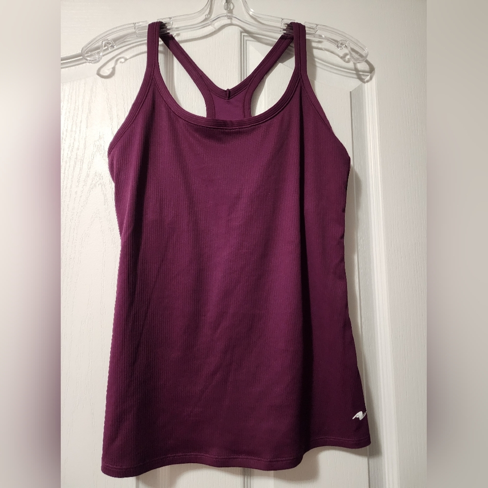 New Athletic Works Ribbed Racer Tank - Picture 1 of 3